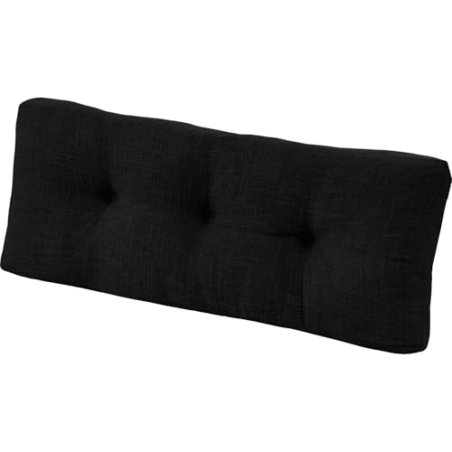 Tufted Indoor Bench Cushion 36x14x4 Inch, Non-Slip Foam Seat Pad