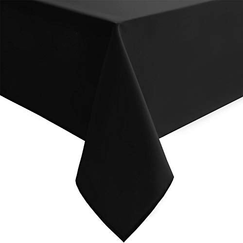 Waterproof Rectangle Tablecloth, 54 x 80 Inch Durable Polyester Table Cover