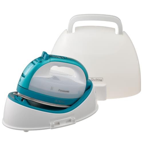 Cordless Steam Iron with 360-Degree Soleplate and Carrying Case