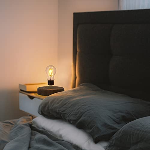 HCNT 1 Magnetic Levitating Floating LED Desk Lamp - 360° Rotating Night Light