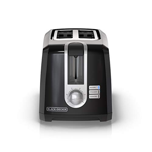 2-Slice Toaster with Extra-Wide Slots & 6 Toasting Shade Settings