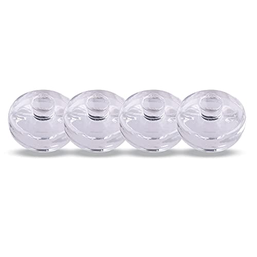 Glass Fermentation Weights 4-Pack with Easy Grip Handle for Wide Mouth Mason Jars
