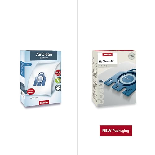 Miele GN HyClean Air Vacuum Bags XL Pack for Canister Vacuums