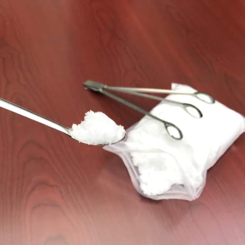 Fuzdaycu 2 Pcs Stainless Steel Melting & Stirring Spoons for Gold Silver Refining