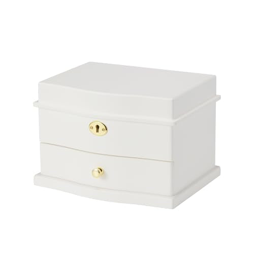 Ballerina Musical Jewelry Box with Mirror - Kids Keepsake Storage Chest