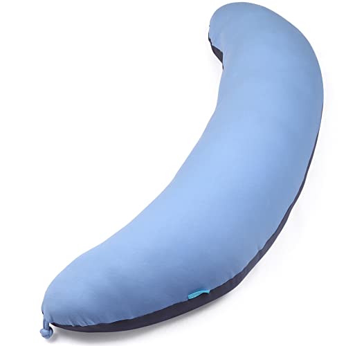 39" C Shaped Body Pillow for Side Sleepers - Anxiety Relief & Comfort