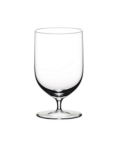 Handmade Crystal Water Glass, 11.8 fl oz Elegant Stemless Tumbler
