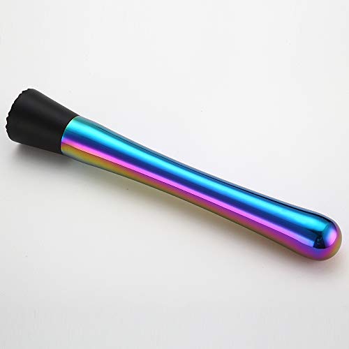 YFS Gold Stainless Steel Cocktail Muddler - Durable Bar Tool for Mojitos & Cocktails