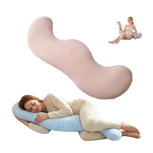 Pea Pod Body Pillow for Side Sleepers - Ergonomic Cooling Support