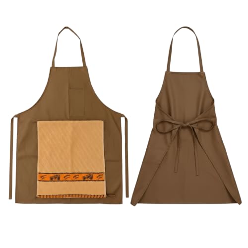 Funny Prank Apron for Men - Hidden Surprise Gag Gift for BBQ and Cooking