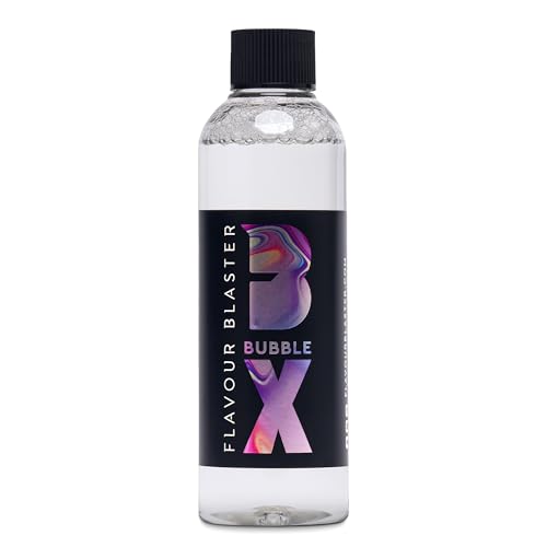 Flavor Blaster Bubble Mixture Pack of 1 - Edible Cocktail Smoke Bubbles, 6 fl oz, Lasts 3 Minutes, 1000 Bubbles