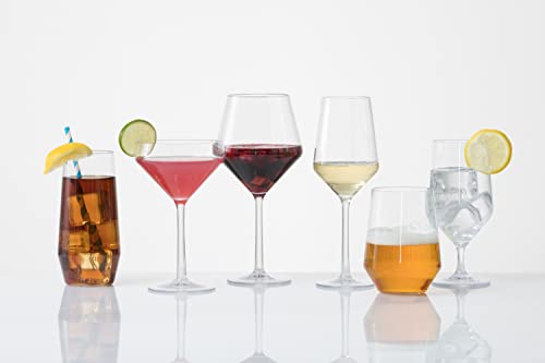 Shatter-Resistant Copolyester Iced Tea Glasses, 18 Ounce, Set of 6