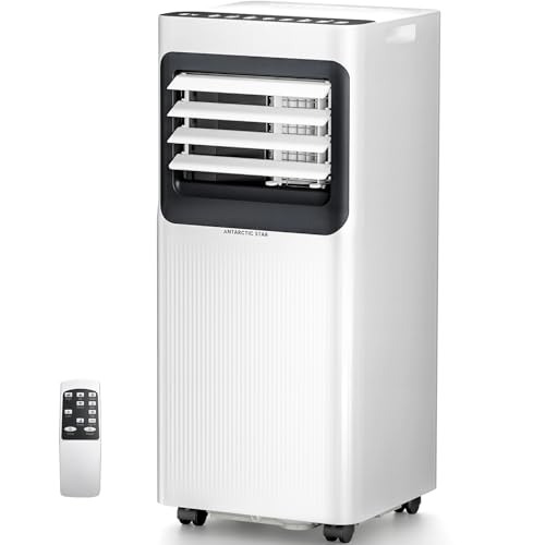 8000 BTU Portable Air Conditioner 5-in-1 AC Unit for Rooms up to 350 Sq Ft