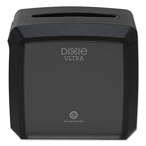 Tabletop Interfold Napkin Dispenser, Black, Holds 275 Napkins