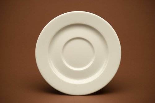 Pillivuyt Sancerre Breakfast Saucer - French Porcelain Coffee Cup Plate
