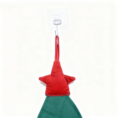 Christmas Tree Wall Organizer with 24 Pockets - Holiday & Year-Round Storage