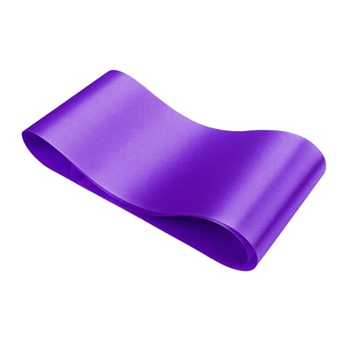 Customizable Purple Satin Sash for Weddings, Birthdays & Graduations