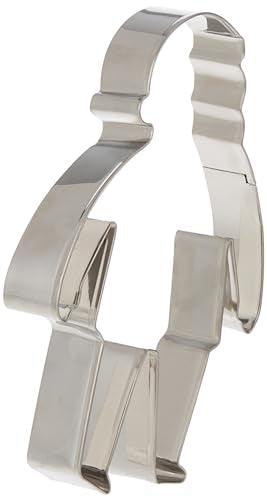 Meri Meri Santa & Reindeer Christmas Cookie Cutters - Metal Baking Supplies, Pack of 2