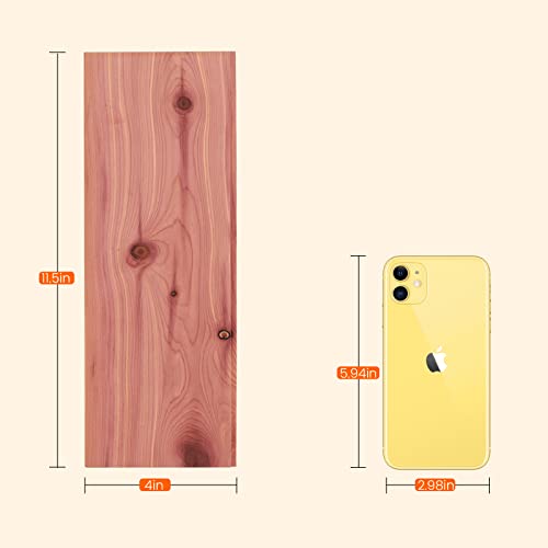 Aromatic Cedar Closet Planks, 8-Piece Interlocking Drawer Liner Set