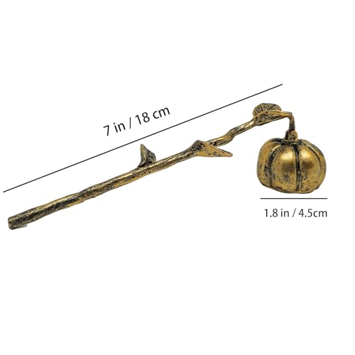 Candle Snuffer with Long Handle - Vintage Wick Extinguisher for Candle Lovers
