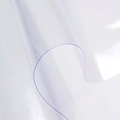 Clear Plastic Table Cover Protector - Waterproof Vinyl PVC Tablecloth