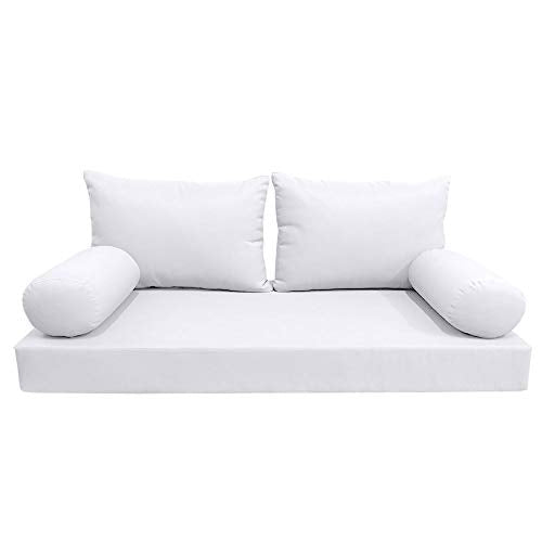 Outdoor Crib Size Daybed Cushion Cover Set - Porch Swing Slipcovers