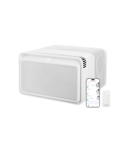 6,000 BTU Window Air Conditioner Cools 250 Sq Ft Smart AC Unit