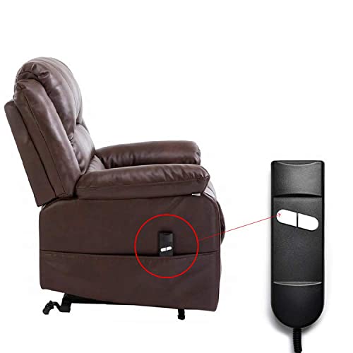 5-Pin 2-Button Power Recliner Remote Replacement Lift Chair Controller
