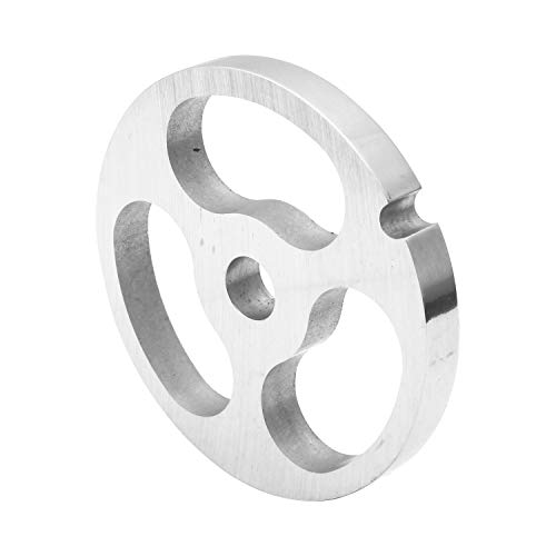 #12 Meat Grinder Plate, 69mm Stainless Steel Stuffing Disc