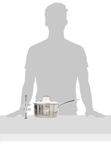 Cuisinart Professional Stainless Saucepan with Cover, 3-Quart, Stainless Steel