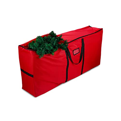 Heavy-Duty Christmas Tree Storage Bag 65x30x15in Fits 6-9ft Disassembled Trees