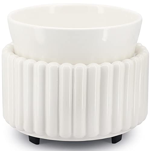 3-in-1 Ceramic Electric Wax Melt Warmer for Scented Wax & Candles