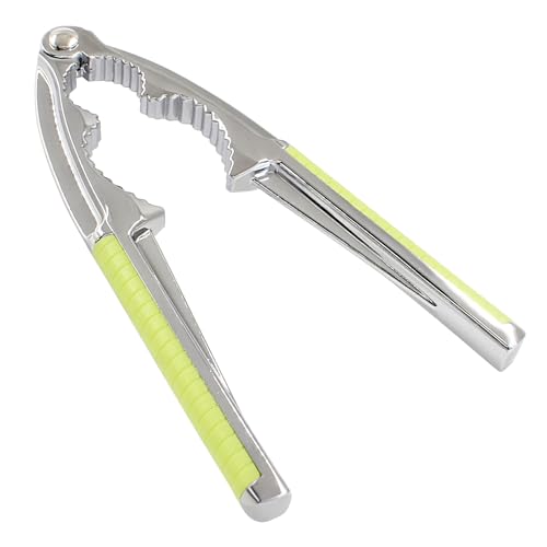 Verkelly 2 Pcs Green Nut Crackers - Durable Aluminum Seafood & Nut Cracking Tool