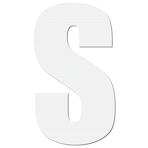24-Inch Waterproof Decorative Letters and Numbers for Wall Decor
