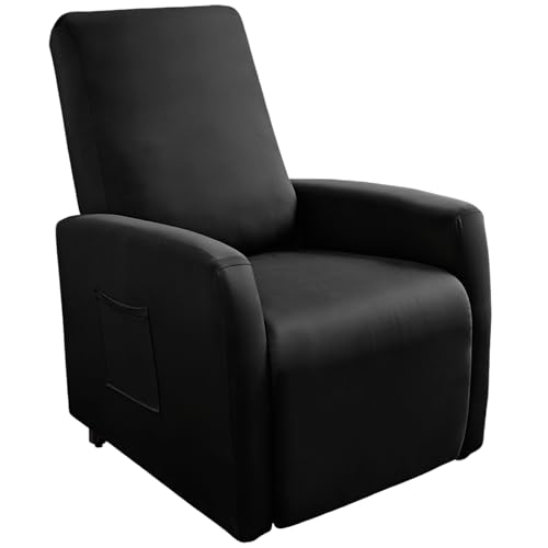 Small Recliner Chair Covers - 4 Piece Stretch Washable Slipcover