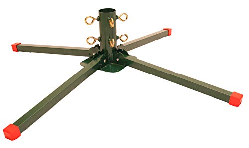 Heavy-Duty Welded Steel Artificial Christmas Tree Stand for 9-14 ft Trees