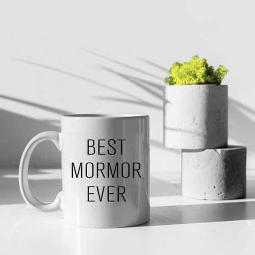 MORMOR 11 oz Best Mom Ever Gifts Coffee Mug – PEJAFAN, Double-Sided Print