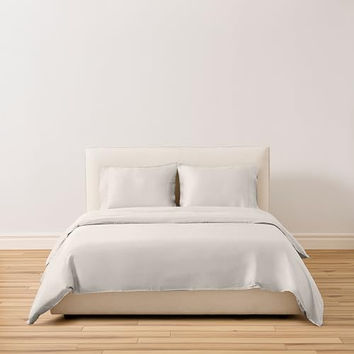 Eucalyptus Lyocell Duvet Cover with Corner Ties - Full/Queen
