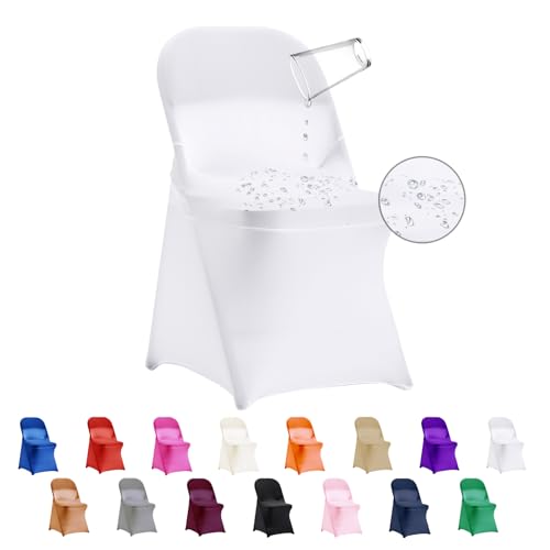 36 PCS Waterproof Stretch Spandex Chair Covers for Events