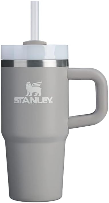 Stanley 1913 Stainless Steel Travel Mug - Insulated 14 oz Quencher H2.O FlowState in Ash