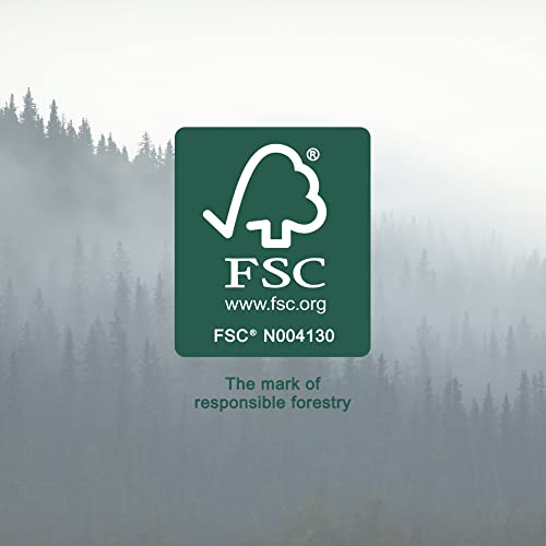 Eco-Friendly Bamboo Paper Towels - 2-Ply, 6 Rolls (900 Total Sheets)
