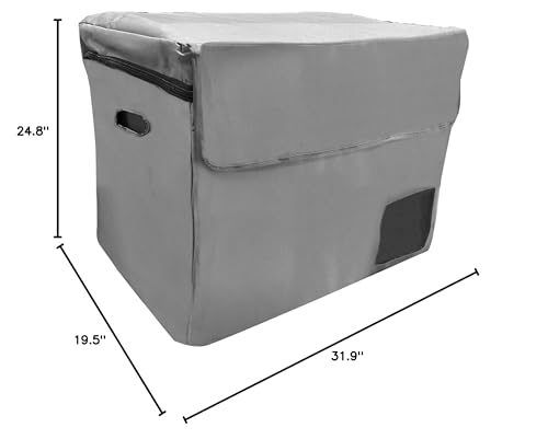 Whynter FM-901TBG FM-901DZ Portable Refrigerator and Deep Freezer Chest Transit Bag, Gray