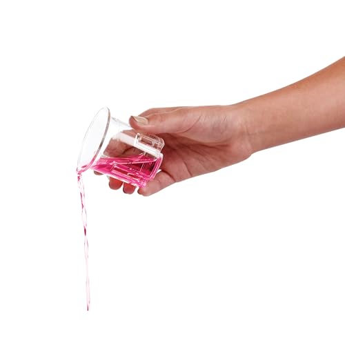 HIC Kitchen E-Z Step 4-Measure Bar Cocktail Jigger Set of 2 - 0.5 to 2 Ounces