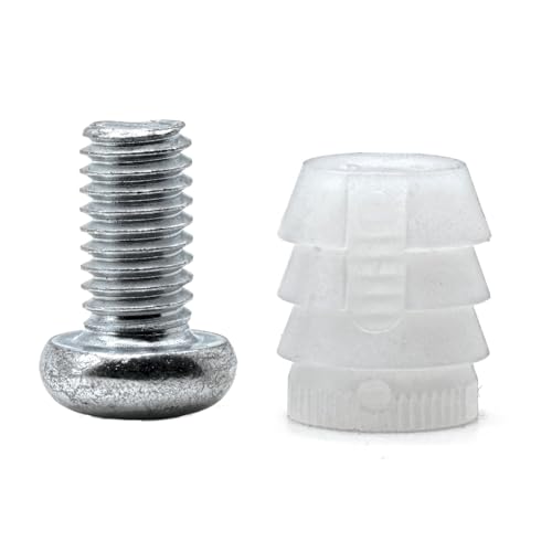Bed Slat Holder Replacement Screws and Nylon Dowels, 8-Piece Set