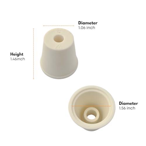 Twin Bubble Airlock and Carboy Bung 2-Pack for Fermentation