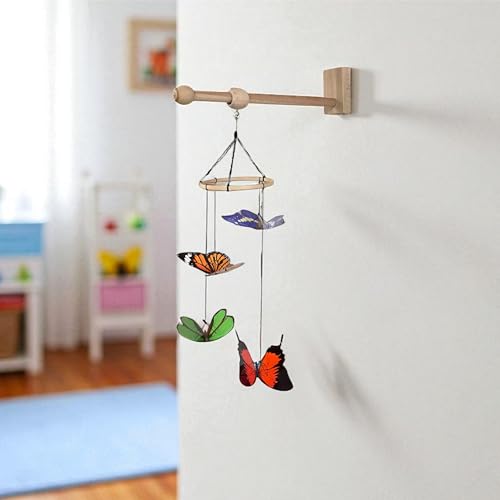 Handmade Butterfly Baby Mobile - Montessori Hanging Nursery Decor