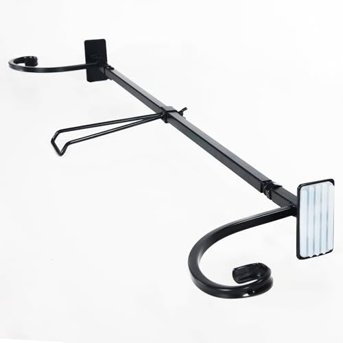 Adjustable Front Door Garland Hanger - Heavy Duty Pressure Mount Holder