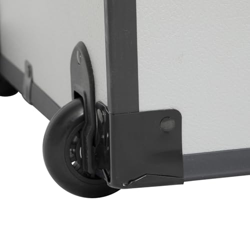 30-Inch Under-Bed Storage Trunk with Locking Latch and Wheels
