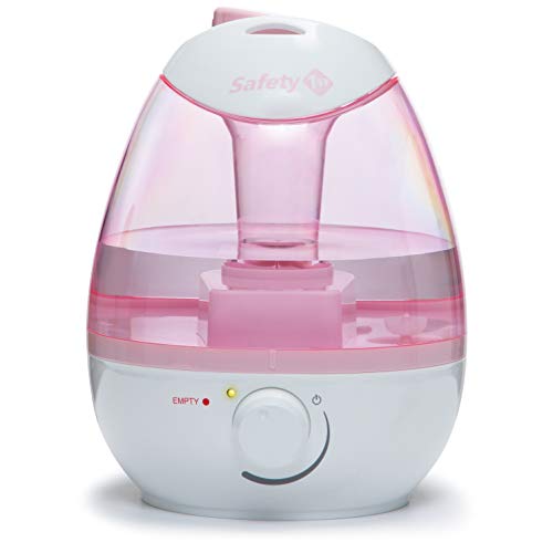 Filter-Free Cool Mist Humidifier for Nursery, Pink