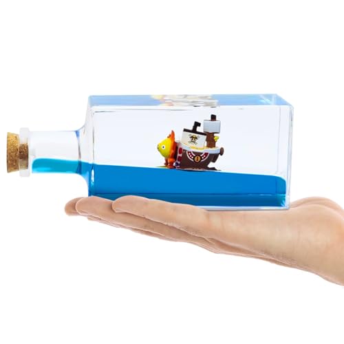 Unsinkable Cruise Ship Fluid Drift Bottle Desk Ornament